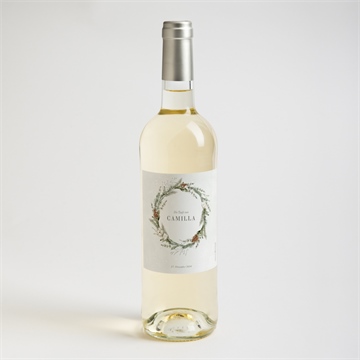 Flaschenetikett Taufe winter - vue 2