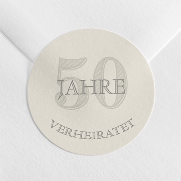 Aufkleber Hochzeitsjubiläum ref. N3602199