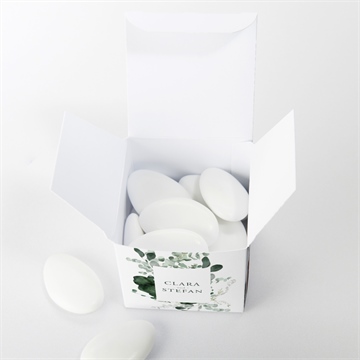 Geschenkbox Hochzeit eukalyptusblätter - vue 4