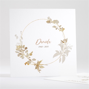 Trauerdanksagung herbststimmung