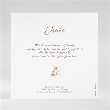 Trauerdanksagung herbststimmung - vue 2