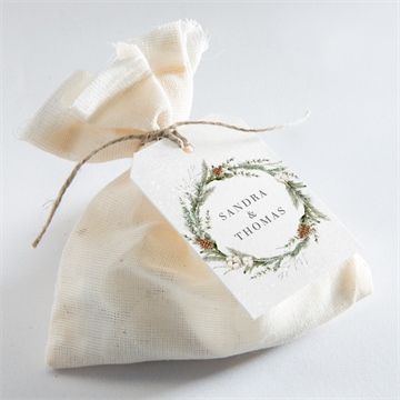 Geschenkanhänger Hochzeit hochzeit im winter - vue 2