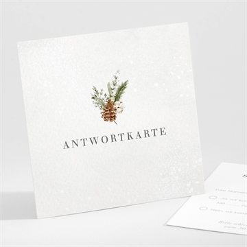 Antwortkarte Hochzeit ref. N301524