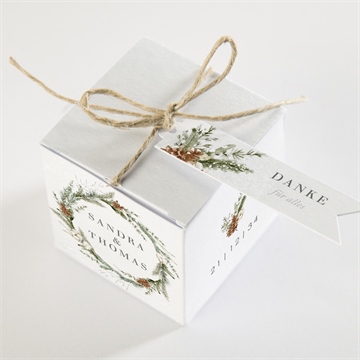 Geschenkbox Hochzeit hochzeit im winter - vue 3