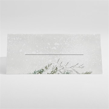 Tischkarte Hochzeit hochzeit im winter - vue 2