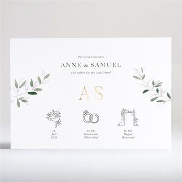 Hochzeitseinladung Ref. N141100