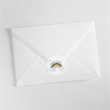 Sticker Geburt regenbogen - vue 3