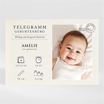 Geburtskarte Ref. N110324