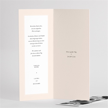 Dankeskarte Hochzeit sinnlichkeit - vue 3