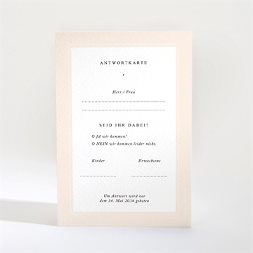 Antwortkarte Hochzeit ref. N210213