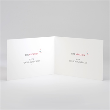 Trauerdanksagung blanco - 14,5x10,5cm (n42157) - vue 2