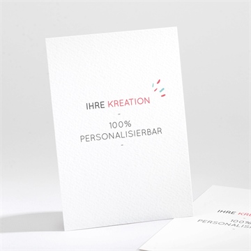 Trauerdanksagung blanco - 9,5x13,8cm (n211694)