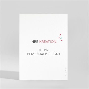 Trauerdanksagung blanco - 10,5x14,5cm (n251150) - vue 2