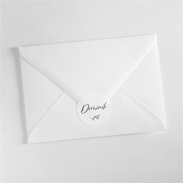 Aufkleber Trauer schwarz und weiß - vue 3