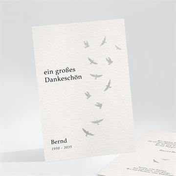 Trauerdanksagung aufbruch