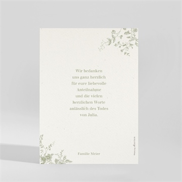 Trauerdanksagung baum des lebens - vue 2