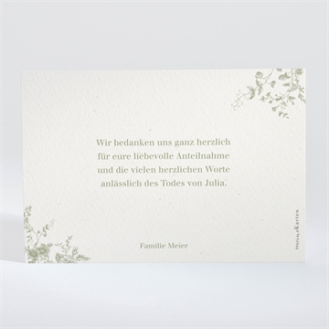 Trauerdanksagung baum des lebens - querformat - vue 2