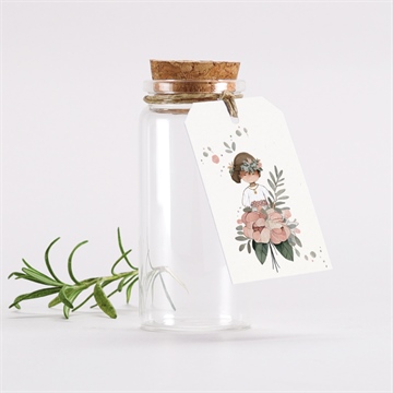 Glasfläschchen mit Korken Kommunion ref. N291809