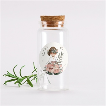 Glasfläschchen mit Korken Kommunion ref. N3602069