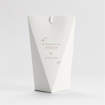 Geschenkbox Kommunion blumenfest - schachtel - vue 4