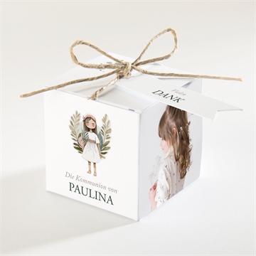 Geschenkbox Kommunion engelchen