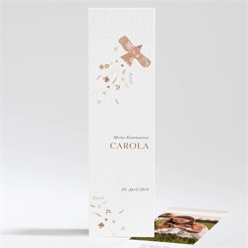 Andenken Kommunion flieg taube