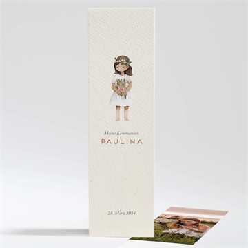 Andenken Kommunion blumenmädchen