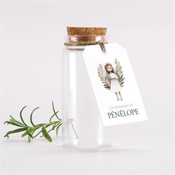 Glasfläschchen mit Anhänger