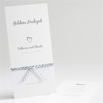 Menükarten Hochzeitsjubiläum ref. N221342