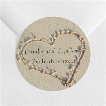 Aufkleber Hochzeitsjubiläum ref. N3602183