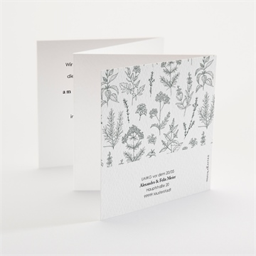 Einladung Kommunion blätterzeichnung - vue 3