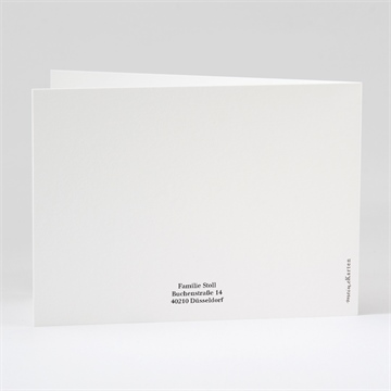 Trauerdanksagung für die ewigkeit - klappkarte - vue 3