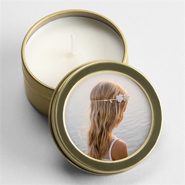 Kerze Kommunion moderne schlichtheit