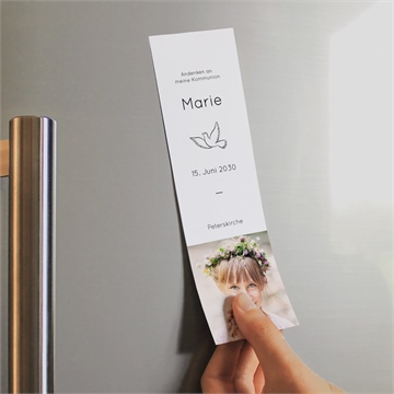 Andenken Kommunion moderne schlichtheit - vue 2