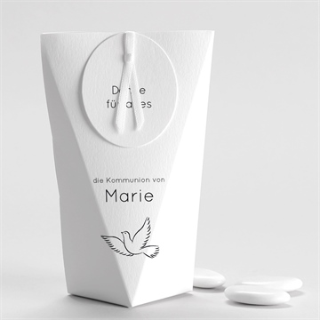 Geschenkbox Kommunion moderne schlichtheit-schachtel