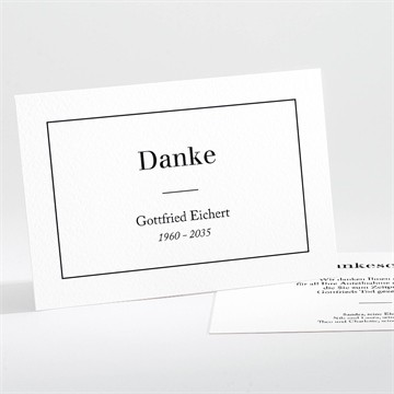 Trauerdanksagung Ref. N111356