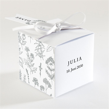 Geschenkbox Kommunion blätterzeichnung - vue 2