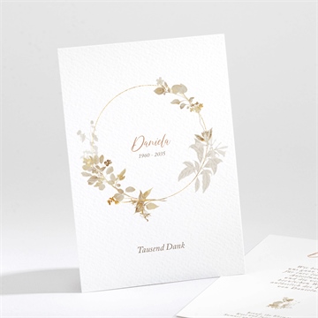 Trauerdanksagung herbststimmung