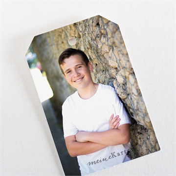 Geschenkanhänger Konfirmation elegante schlichtheit - vue 3