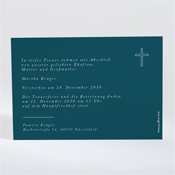 Trauerkarte familie - vue 2