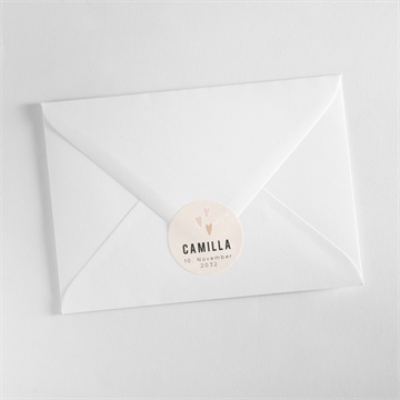 Sticker Geburt herzchen - vue 3