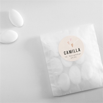 Sticker Geburt herzchen - vue 4