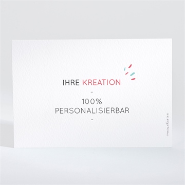 Dankeskarte Kommunion blanco - 13,8x9,5cm (n111362) - vue 2