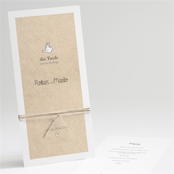 Menükarte Taufe ref. N221316