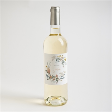 Flaschenetikett Taufe sanfte poesie - vue 2