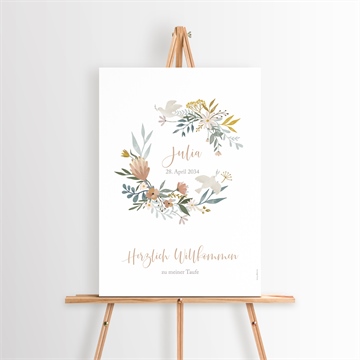 Willkommensschild Taufe ref. N260504