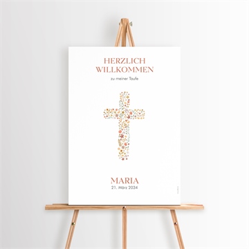Willkommensschild Taufe ref. N260506