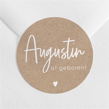 Sticker Geburt moderne piktogramme