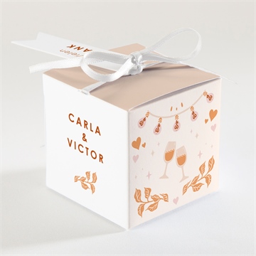 Geschenkbox Hochzeit hippie - vue 2