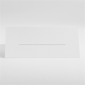 Tischkarte Taufe taube und blumenkranz - Vue 2